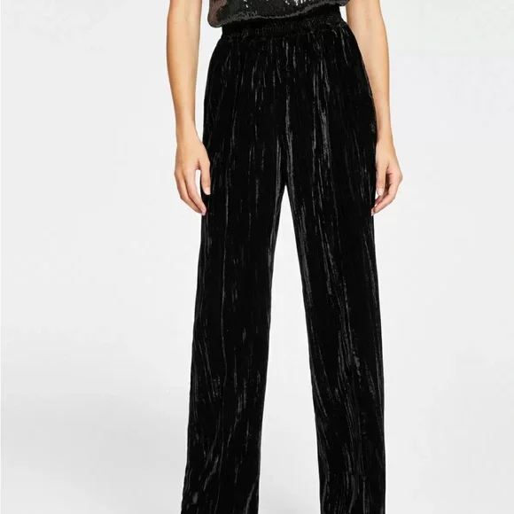 🚫SOLD❌HP 2X 🎉VELVET✨Wide-Leg Pants NWT - Picture 8 of 15